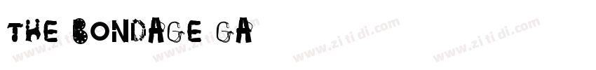 the bondage gay字体转换